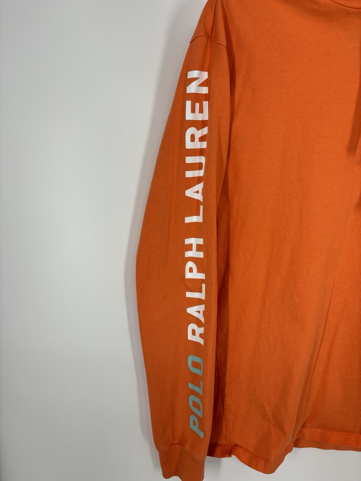 Polo Ralph Lauren Big Pony Felpa con Cappuccio Leggera Spell Out Uomo Small