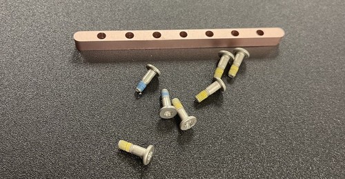Apple iMac 24" A2438 M1 2021 Pink Hinge Support Bracket with Screws - New