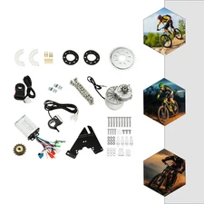 250W 24V Electric Bicycle Brushless Motor &Controller Conversion Kit Adjustable