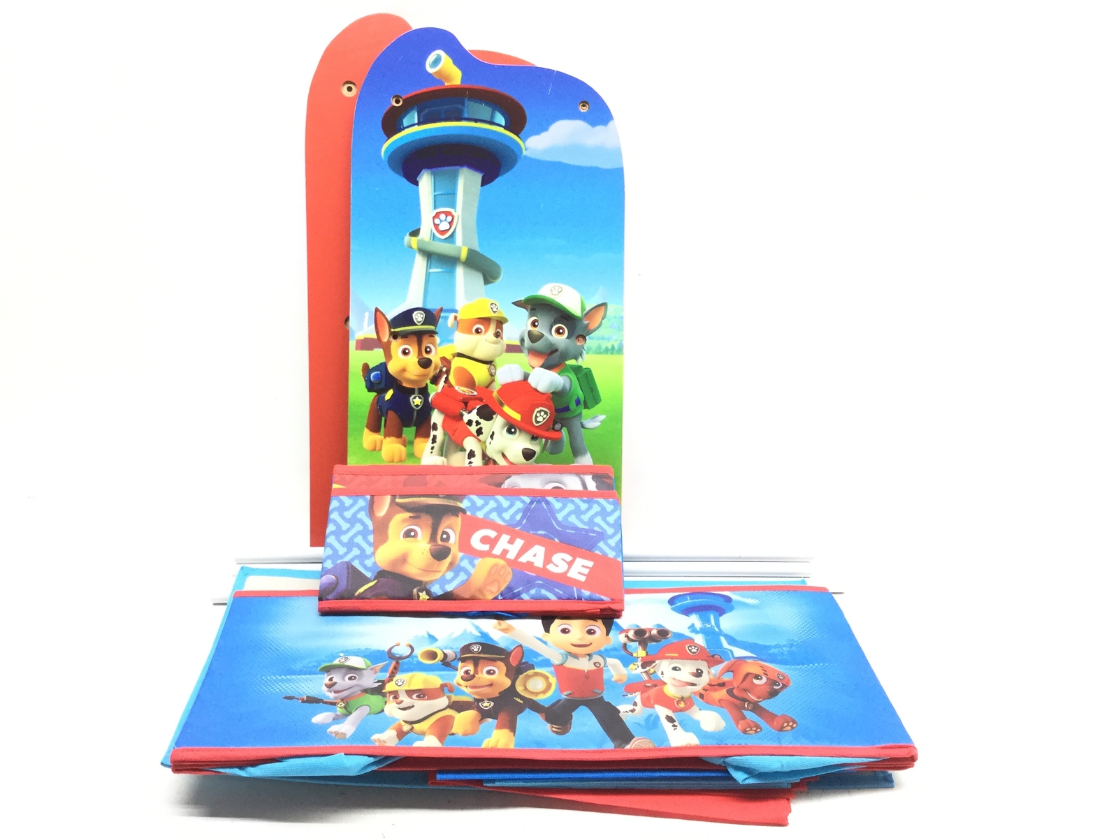 paw patrol toy bin organizer