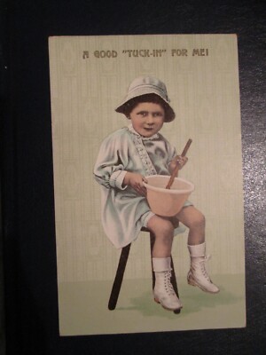 Postkarte ''Ein gutes 'Einsteck' für mich!'' Alpha No 3105 unbespielt