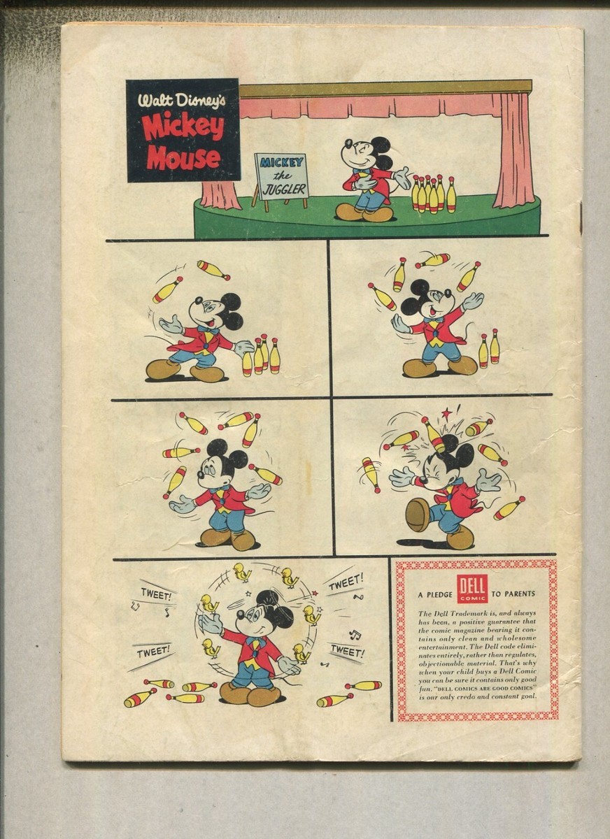 Walt Disney's Mickey Mouse: # 52 VG- Dell Comics D7 | eBay
