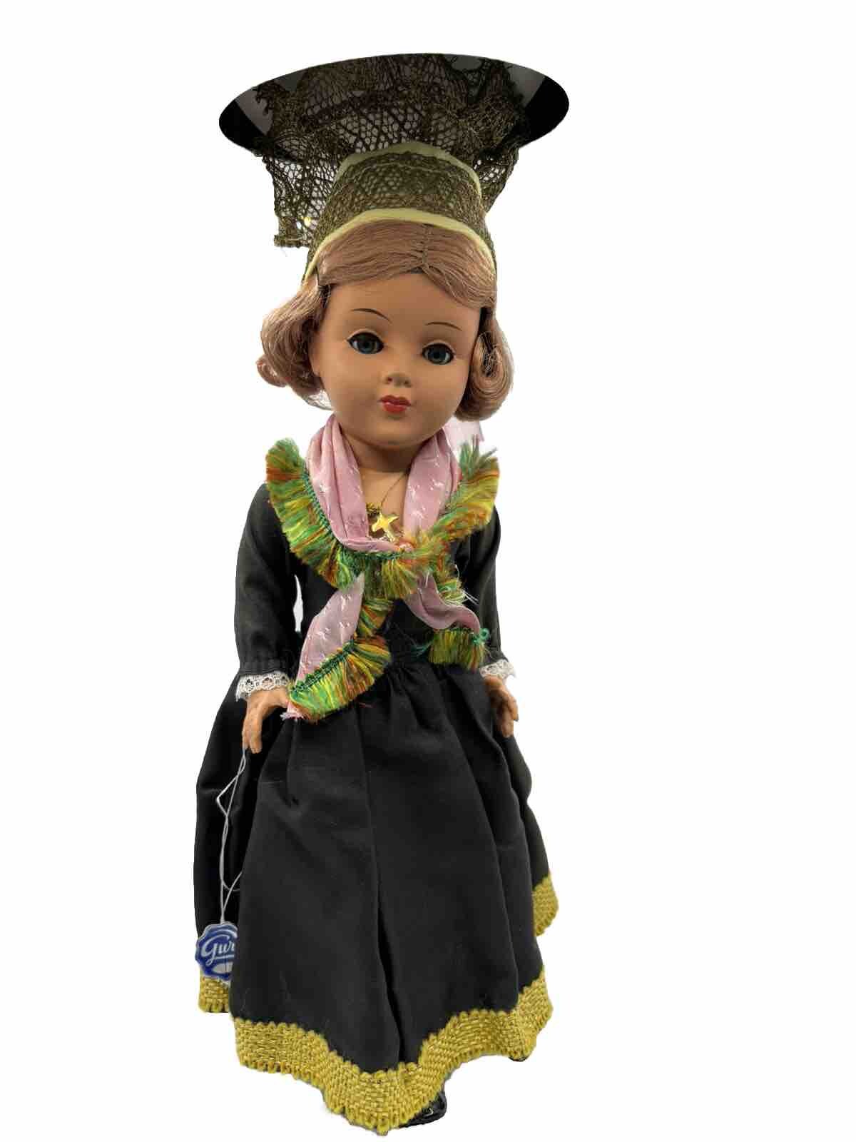 Vintage Souvenir 12inch doll Guru Slovenian
