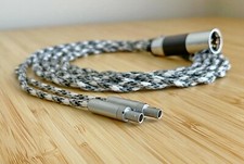 LITZ OCC COPPER PURE SILVER CABLE FOR SENNHEISER HD 800 HD 820 HD 800s 1/4" XLR