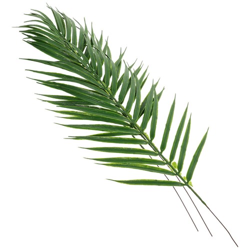 3 Pcs Artificial Green Plants Party Decorations Simulation Leaves Props