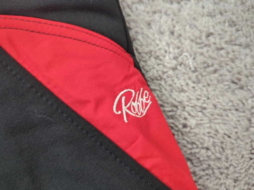 Pantalones de nieve de esquí Roffe vintage para hombre 36 negros con cremallera bolsillo aislados impermeables Foto 3 de 4