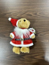 Ganz Wee Bear Village Santa Suit Plush Christmas Teddy Bear Stuffed Animal P3