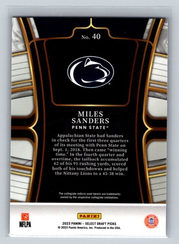 2023 PANINI SELECT DRAFT PICKS FOOTBALL STROUD - ROOKIES - LASER PRIZM - INSERT - Picture 97 of 315