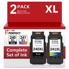 PG-240XL CL-241XL XXL Ink Cartridge for Canon 240 241 PIXMA MG3120 MG2220 MG2120