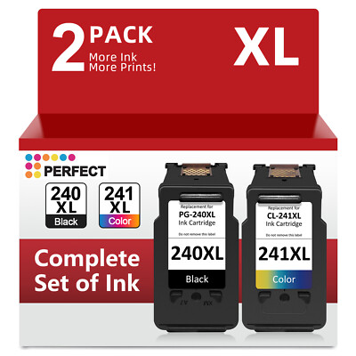 Ink Cartridge for Canon PG-240XL CL-241XL PIXMA MG3620 3600 MG2120 MG2220 MG3120