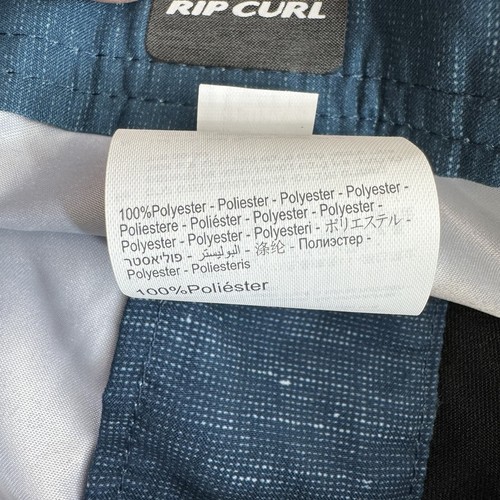 Rip Curl Hombre 42 Dawn Patrol Bañador BGW Azul Brillo Elástico 9.5" Entrepierna Nuevo Con Etiquetas - Imagen 4 de 9