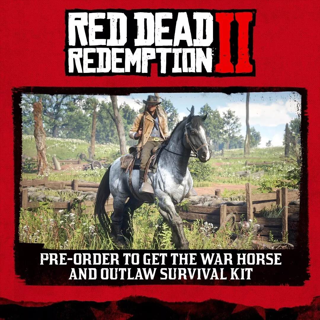 Red dead 2 pre order deals
