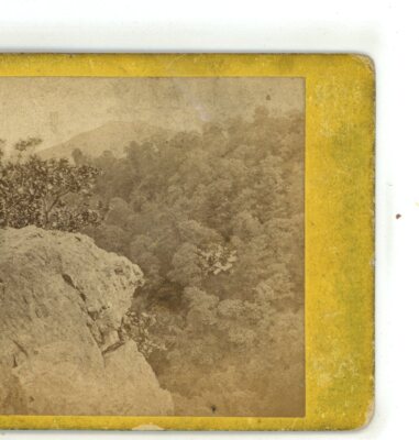 The Lovers' Leap Dargle Wicklow Co Ireland Stereoview