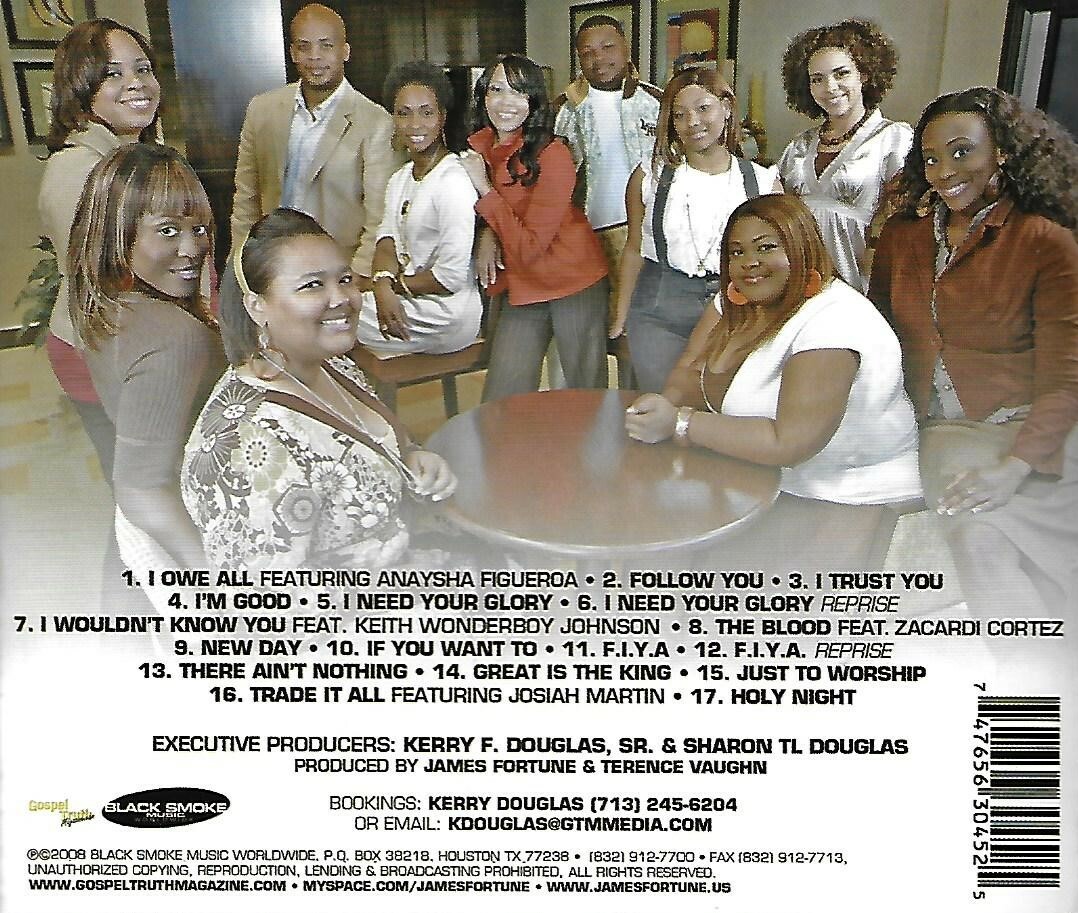 The Transformation by James Fortune & Fiya (CD, 2007) 747656304525
