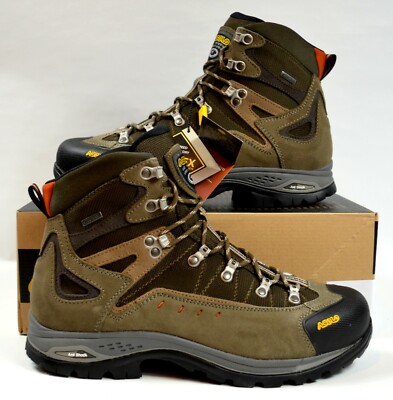 ASOLO Flame Gore-Tex Hiking Boots Men's, Brown, Men's US 10 *Made in Romania