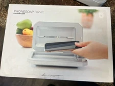 PhoneSoap Basic UV Sanitizer White, NEW, FREE SHIPPING