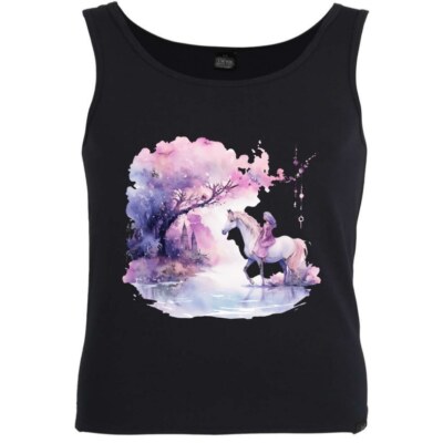 Tank Top Einhorn Fabelwesen Pferd Märchen Unicorn Kuscheltier Traumland 402034s