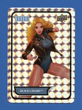 Upper Deck 2023-24 DC Comics Annual BACKSCATTERS Insert B-6 / BLACK CANARY