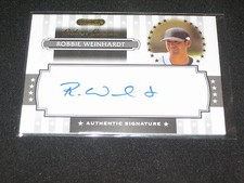 ROBBIE WEINHARDT SIGNED AUTOGRAPHED RAZOR CERTIFIED AUTHENTIC BASEBALL CARD