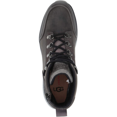 UGG Mens Caulder Dark Grey Mixed Media Waterproof Boots 7 M UGG Mens Caulder Dark Grey Mixed Media Waterproof Boots 7 M