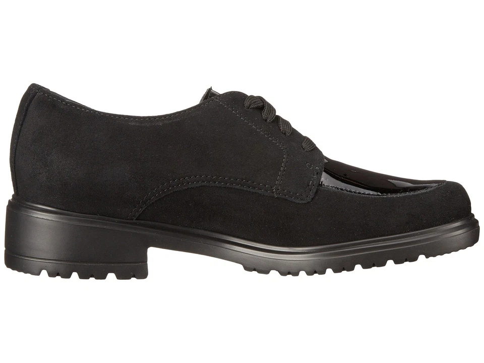 Munro Veranda Womens Black Leather Water Resistant Lace Up Loafers Size 6 N - Image 4 of 4