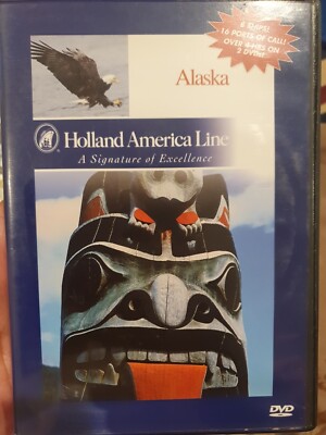 THE ALASKA CRUISE EXPERIENCE DVD DOCUMENTARY HOLLAND AMERICA LINE SHIP CRUISE