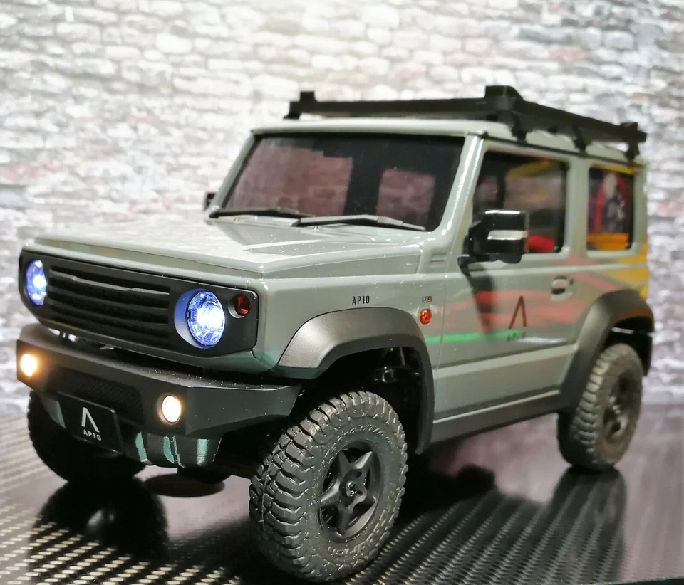 Kyosho MINI-Z 4X4 MX-01 Suzuki Jimny Sierra Apio TS4 4WD Crawler LED-Licht RTR - Bild 3 von 4