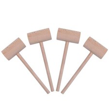 4PCS Wooden Crab or Lobster Mallets