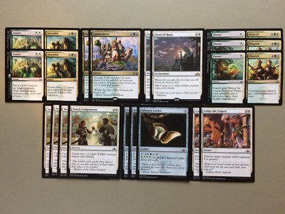 MTG White Green Selesnya Convoke Deck Camaraderie Guilds of Ravnica GRN | eBay MTG White Green Selesnya Convoke Deck Camaraderie Guilds of Ravnica GRN | eBay