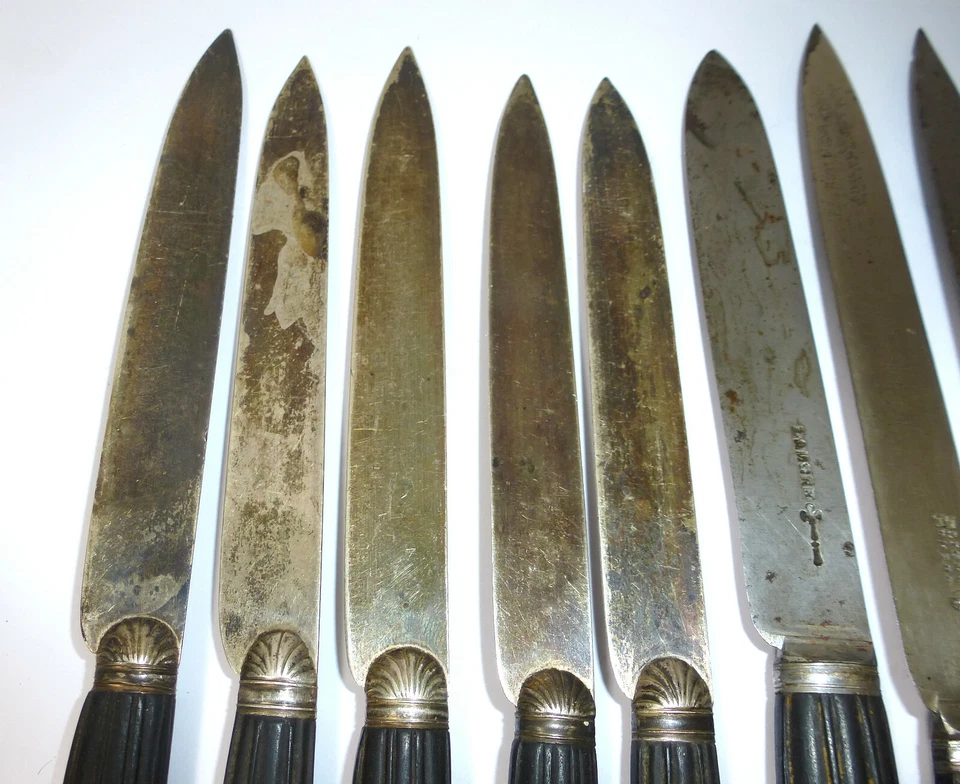 Seltene Empire Obstmesser ca. 1820 - Bild 4 von 4