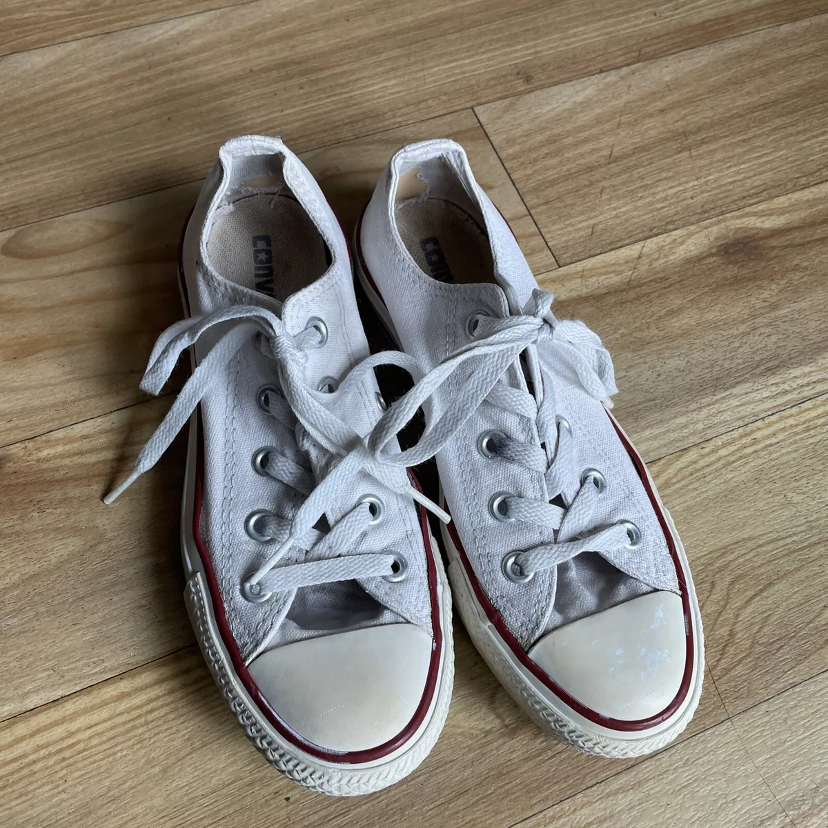 Size UK 4 / 36.5 Converse Chuck All Star White Low Tops | eBay