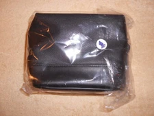 Rare Singapore Airlines Lalique First Class Amenity Kit Encre Noire Black Lthr