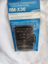 New Genuine SONY Remote Commander Telecommande Control, model: RM-X36