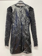 Robe Sexy Similicuir Dentelle