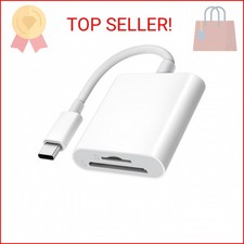 USB C SD Card Reader for iPhone 15 16/iPad/MacBook/Mac, xdgeLoad USB-C Type C SD