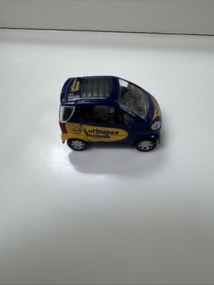 Schuco Piccolo Mercedes Benz Smart ''Lufthansa'' collectible metal model car