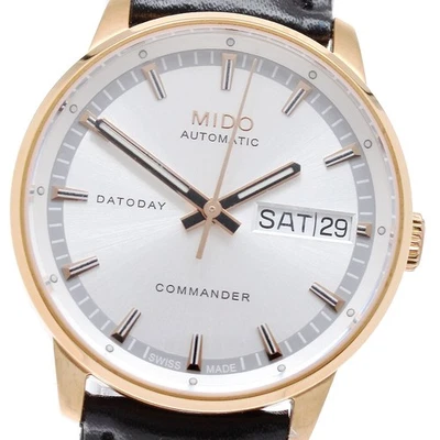 MIDO M016.230.36.031.00 Commander II Chronometer Tag Datum Herren Uhr G0125 - Bild 1 von 4