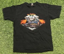 Vintage 90's Harley Davidson The Eighties MDA T- Shirt Men's L USA Double Sided