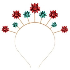 Christmas Headbands New Year Headband Christmas Bells Hairbands for Women