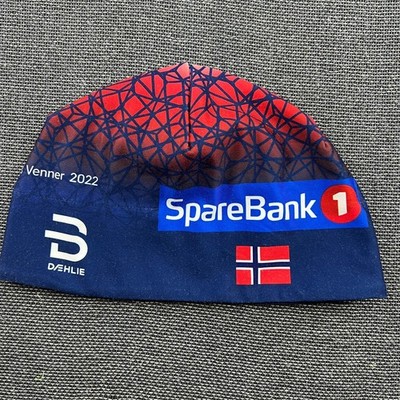 Björn Daehlie Sparebank Beanie Mütze Skimütze OS Norwegen Biathlon Langlauf
