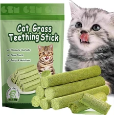 6Pcs Cat Toys Cats Grass Treat for Indoor Cat Edible Grass Kitten Toys Kitty Che