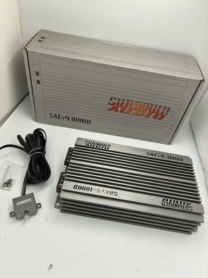 Sundown Audio SAEv4-1000D Mono Car Audio Amplifier 1000W RMS MPN SAEv4-1000D