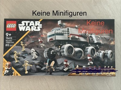 LEGO 75413 STAR WARS - REPUBLIC JUGGERNAUT CLONE TURBO TANK - NEU - OHNE FIGUREN