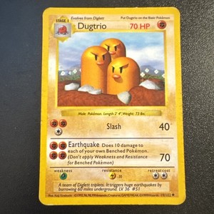 Shadowless Dugtrio | eBay