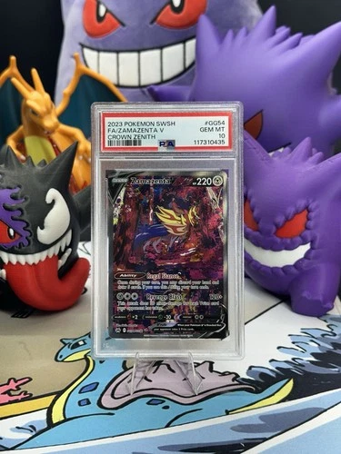 Zamazenta V GG54/GG70 SWSH: Crown Zenith: Galarian Gallery Holo PSA 10