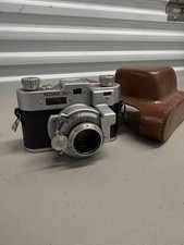Vintage Kodak 35 Rangefinder Camera with Anastar 50mm f/3.5 Lens and Case