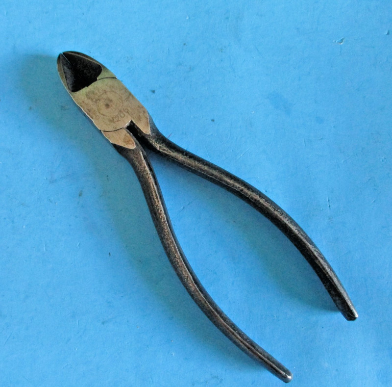 vintage P&C #1206 diagonal 6" side cutter pliers