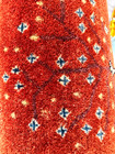 Antique Handwoven Red TREES wool rug Oriental wool carpet 5' 11"x 3' 10" — photo 4