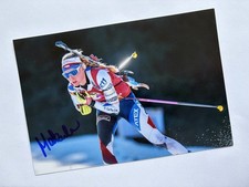 orig. Biathlon Autogramm Marketa Davidova
