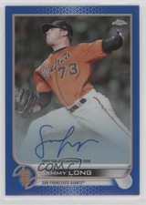 2022 Topps Chrome Rookie Auto Blue Refractor 61/150 Sammy Long #RA-SL Auto 15r3